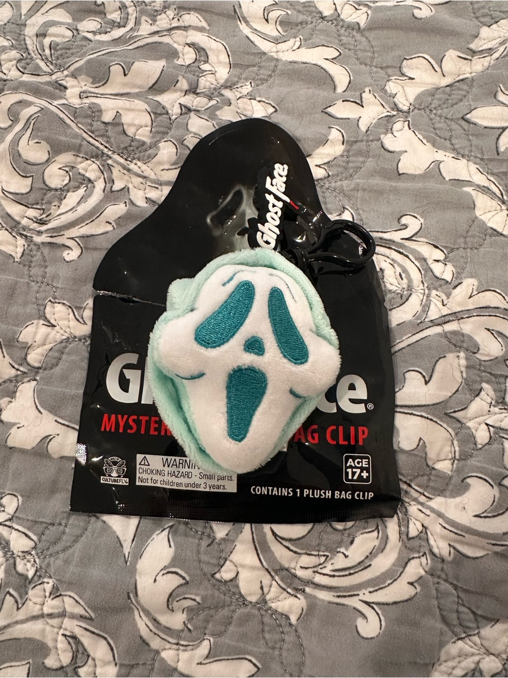Ghost Face Plush Bag Charm